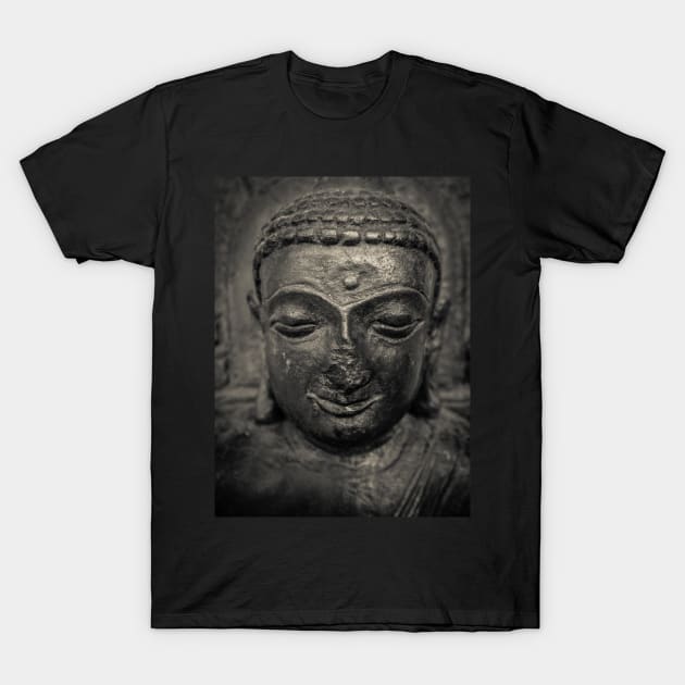 Ancient Buddha Statue T-Shirt by mrdoomits